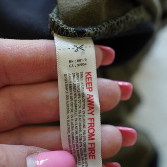 Daily Practice by Anthropologie Colorblock Mini Sleeveless Bodycon Dress L Olive - Picture 7 of 10